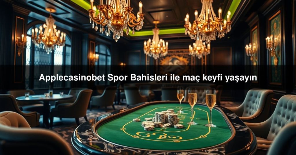 Applecasinobet Spor