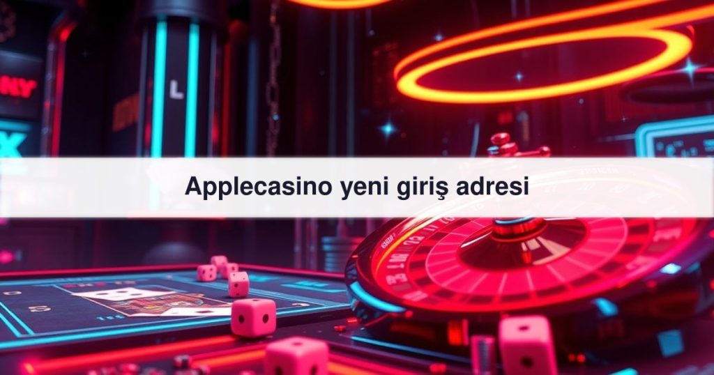 Applecasino yeni